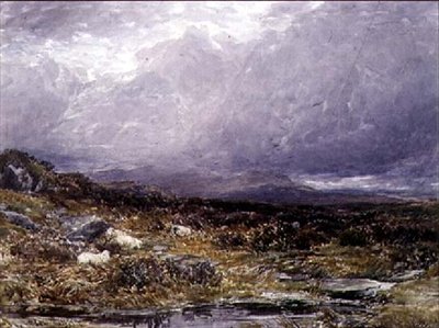 Sulle pianure di Siabod, Galles del Nord da Thomas Collier